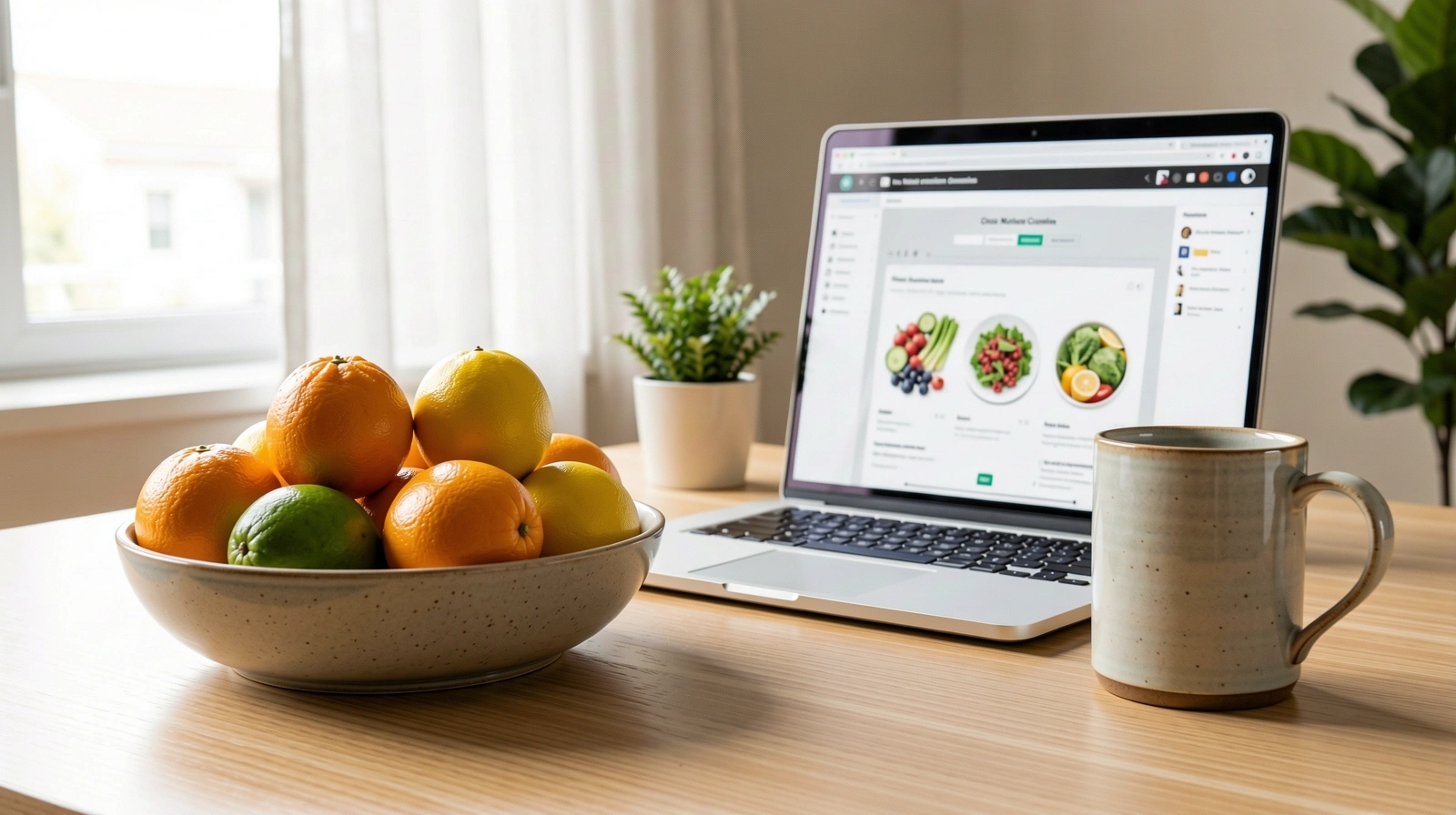 Environnement de conseil en nutrition sereine